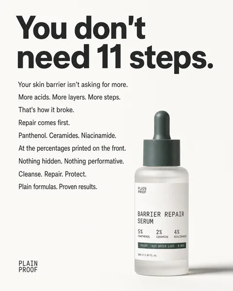 Plain Proof, Konzept 07: Long-Form Manifesto, Static Ad
